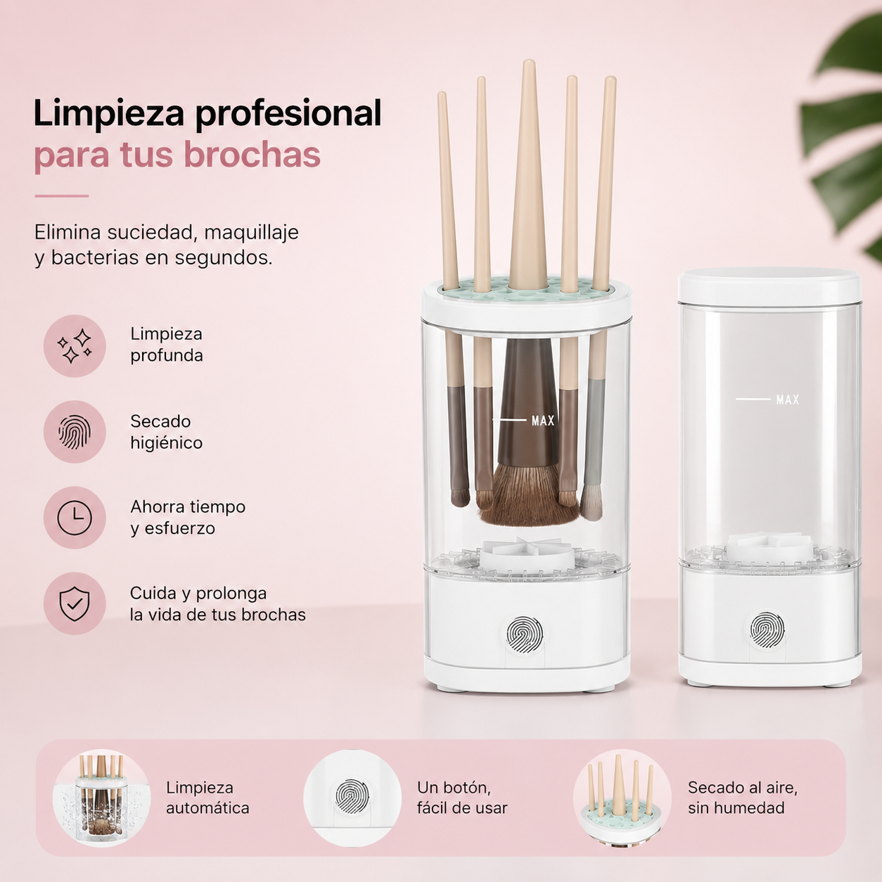 Limpiador de Brochas Eléctrico