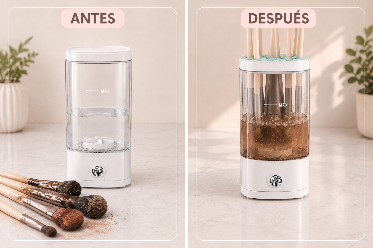 Limpiador de Brochas Eléctrico